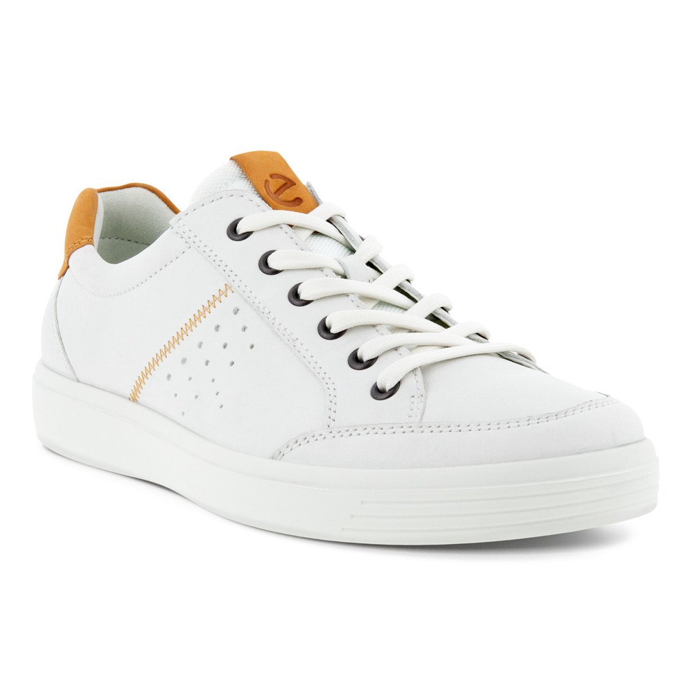 Mens Sneakers - ECCO Soft Classic - White - 1075SZYGH